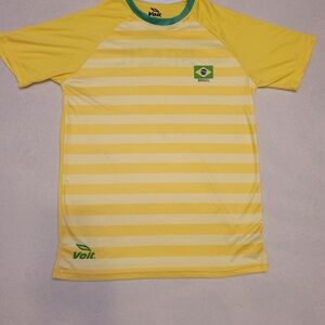 Yellow Striped Men's Jersey